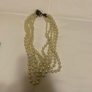 JCrew multi strand pearl necklace